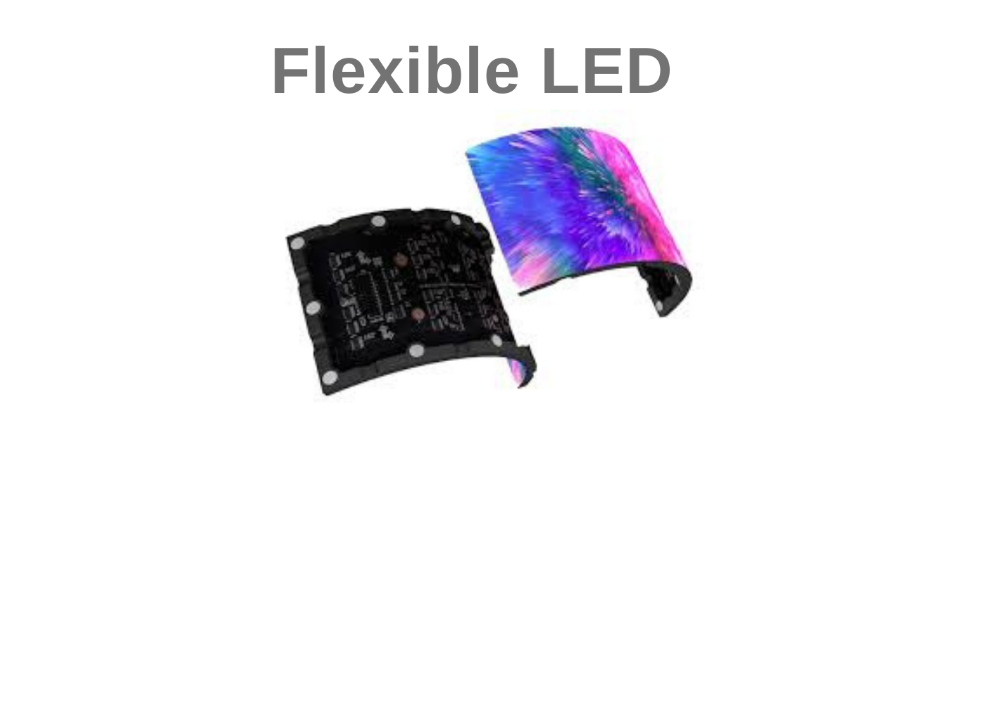 Flexible LED